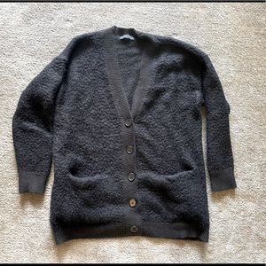 Sanctuary thick fuzzy cardigan sweater